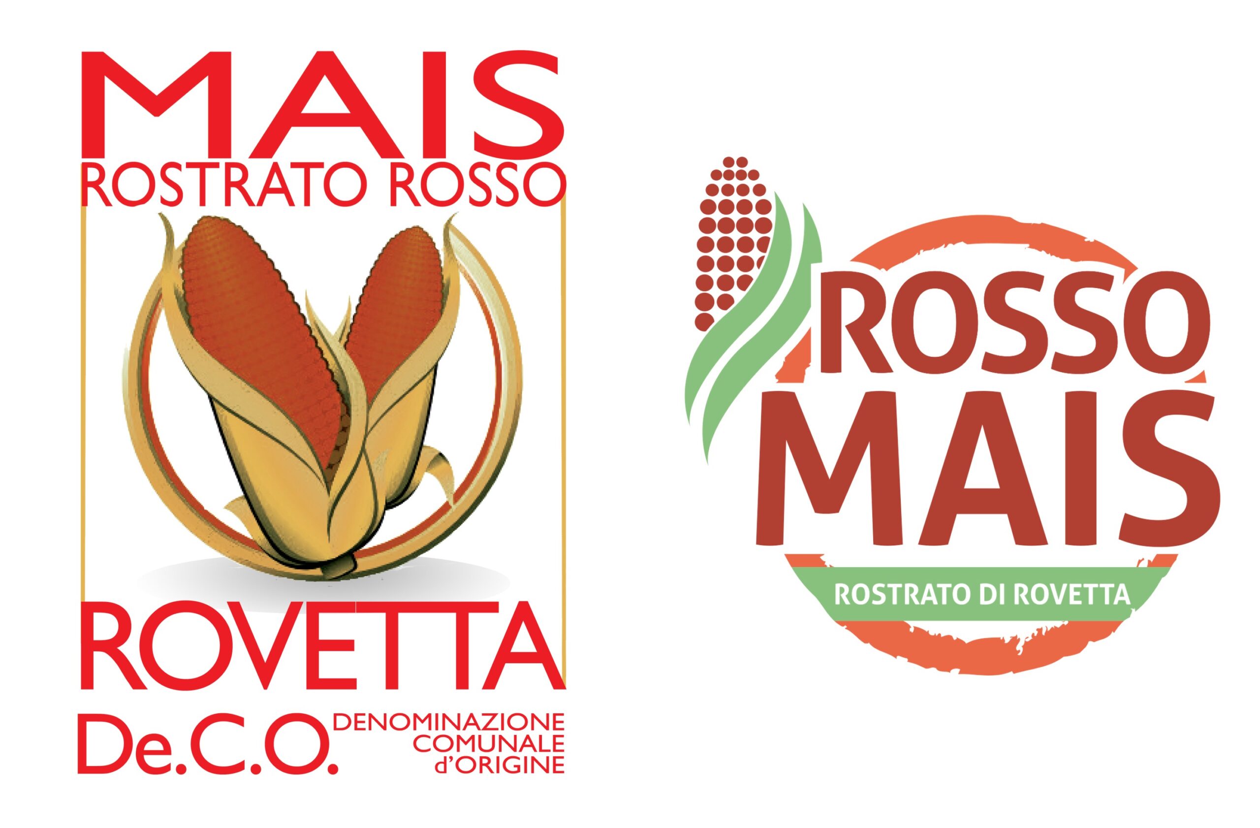 Rosso mais rovetta logo doppio