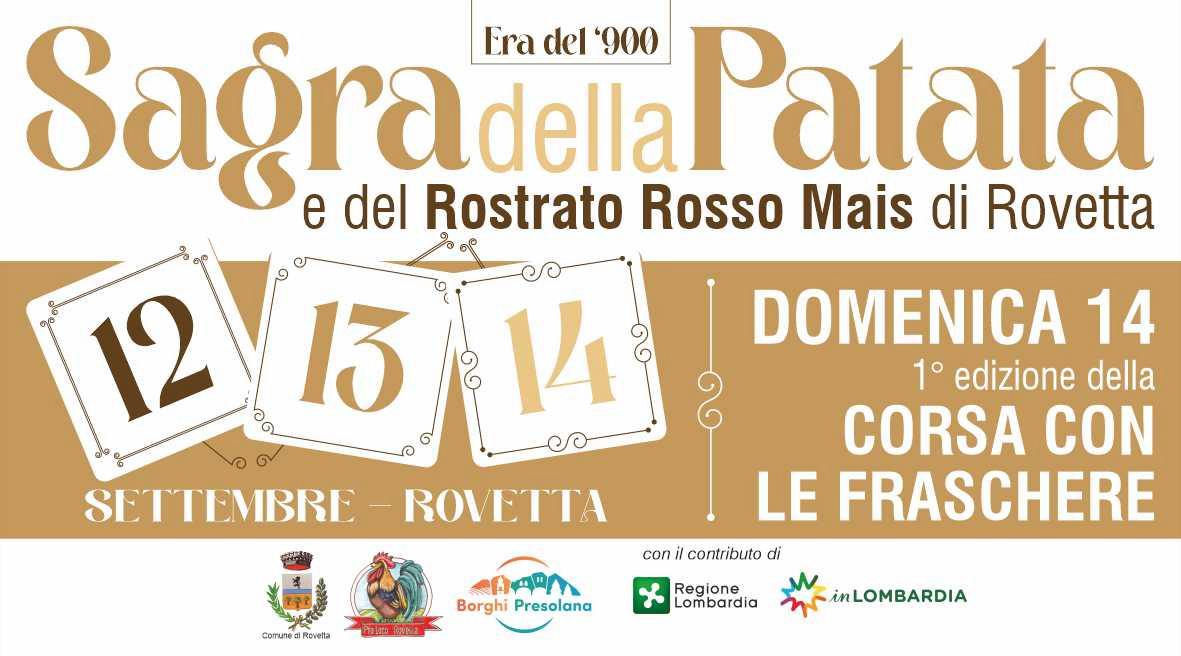 Sagra della Patata e del Mais Rostrato Rosso di Rovetta